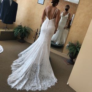 Custom NEVER WORN wedding dress